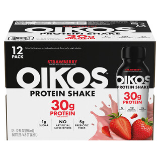 OIKOS® Strawberry Protein Shake 12-pk