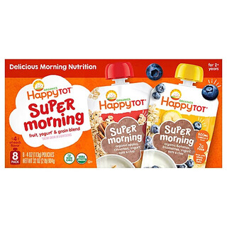 Happy Tot® Super Morning Toddler Food Variety Pack