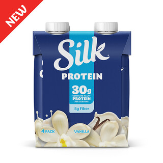 Silk® Protein Shakes Vanilla 4-pk
