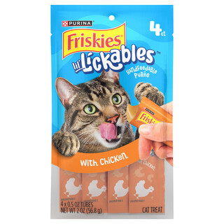 Friskies lil' Lickables with Chicken Cat Treats
