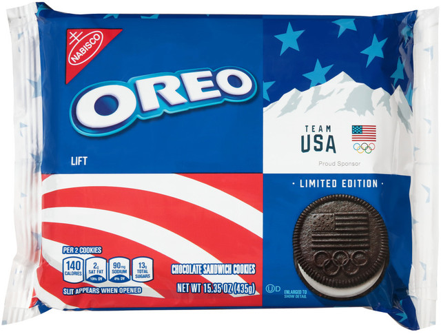 Limited Edition Team USA OREO Cookies