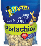 PLANTERS Sea Salt & Black Pepper Pistachios