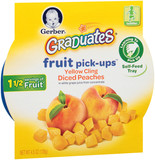 Gerber® Graduates® Fruit & Vegetable Pick-Ups™ Yellow Cling Diced Peaches