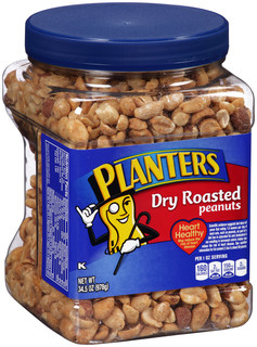 PLANTERS Dry Roasted Peanuts