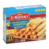El Monterey Taquitos - Chicken & Cheese