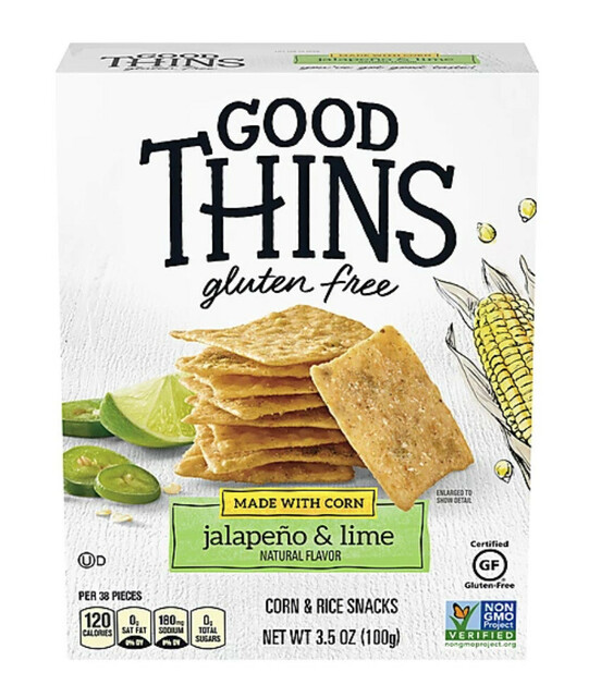 Good Thins Jalapeno and Lime Corn