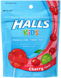 HALLS KiDS Cough & Sore Throat Pops