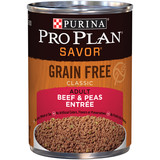  Purina Pro Plan Savor Grain Free Classic Adult Beef & Peas Entrée