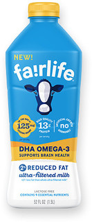 fairlife® ultra-filtered milk with DHA Omega-3