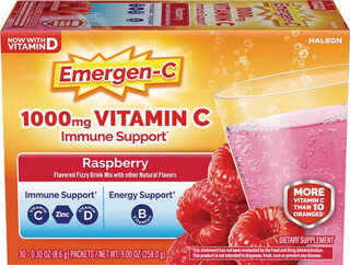 Emergen-C 1000mg Vitamin C - Raspberry
