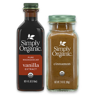 Simply Organic® Vanilla Extract & Cinnamon