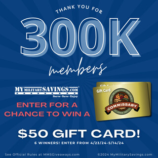 Enter for a Chance to WIN a $50 Commissary Gift Card!