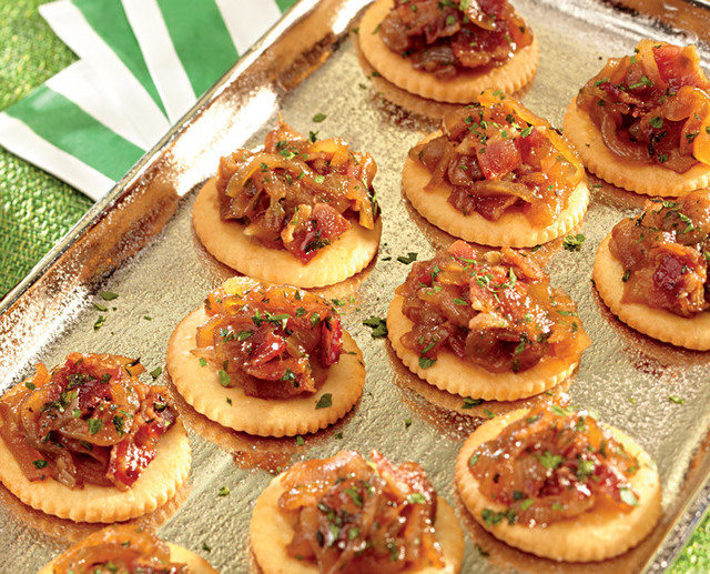 Bacon Jam RITZ Topper