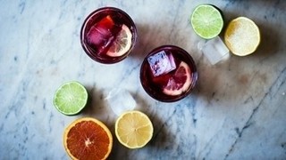 Hibiscus-Lemonade Tea made with Simply® Lemonade