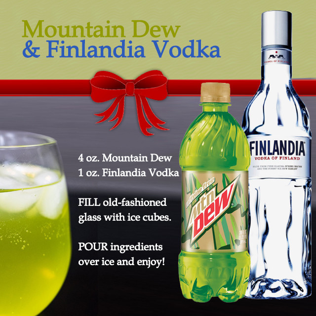 Mountain Dew &amp; Finlandia Vodka | Recipes | My Military Savings