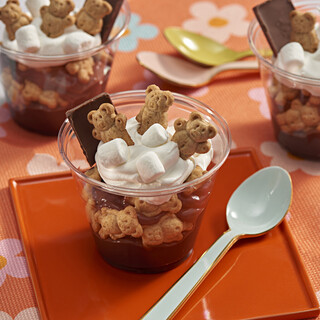 TEDDY GRAHAMS No Bake S'more Pudding Cups
