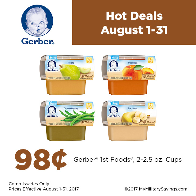 Gerber_ 1st Foods_ August Savings