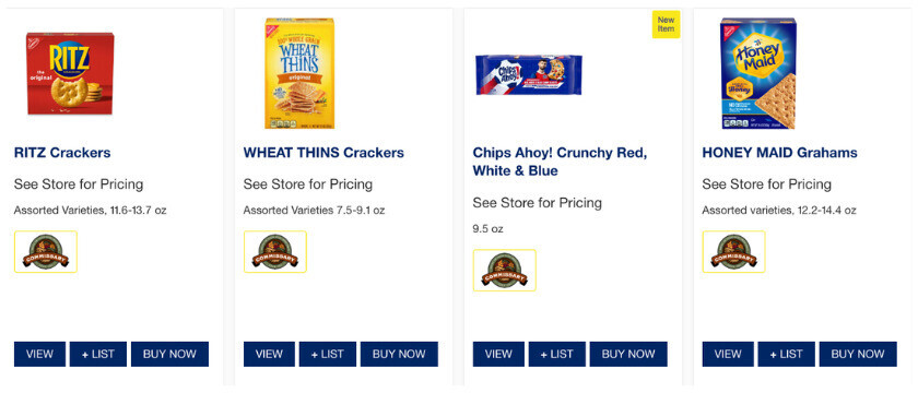 Save Today on Nabisco Products!