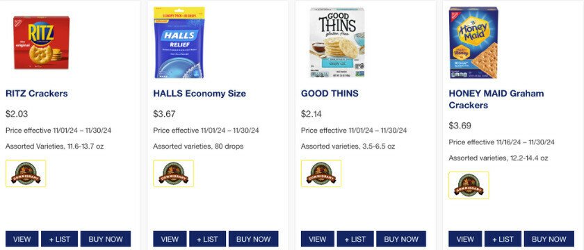 Save Today on Nabisco Products!