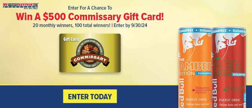 Commissary Gift Card Giveaway