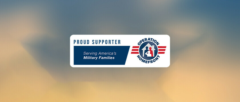 Proud to Support Operation Homefront