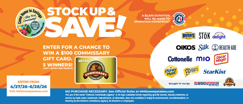 Stock Up & Save Giveaway