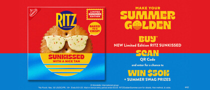 Make Your Summer Golden Giveaway