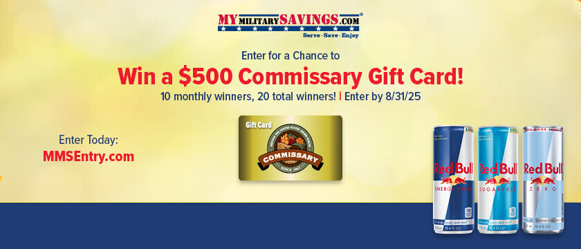 $500 Commissary Gift Card Giveaway