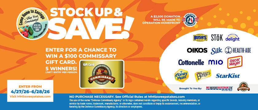Stock Up & Save