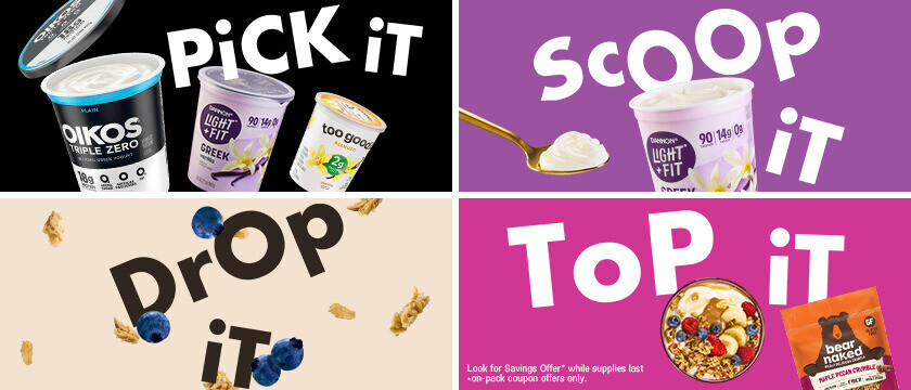 Mix Up Your Yogurt Routine.
