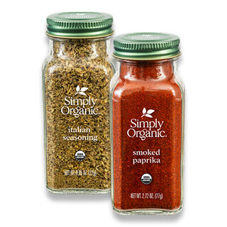 Simply Organic Smoked Paprika & Italian Seasoning