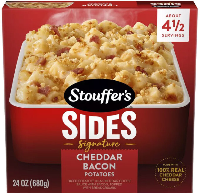 Stouffer’s Sides Cheddar Bacon Potatoes
