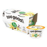 Too Good & Co.™ Low Fat Lower Sugar Vanilla Greek Yogurt 4-pk