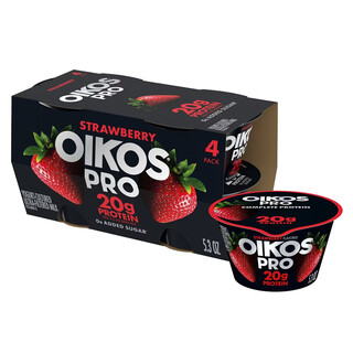 OIKOS PRO® Strawberry Greek Yogurt 4-pk
