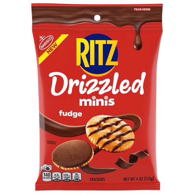 RITZ Drizzled Minis - Fudge