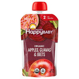 Happy Baby Organics® Non-GMO Apples Guavas & Beets Stage 2 Baby Food