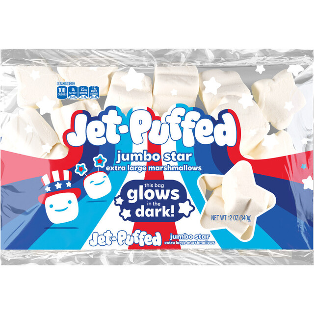 Jet-Puffed Jumbo Star Marshmallows 
