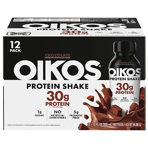OIKOS® Chocolate Protein Shake 12-pk
