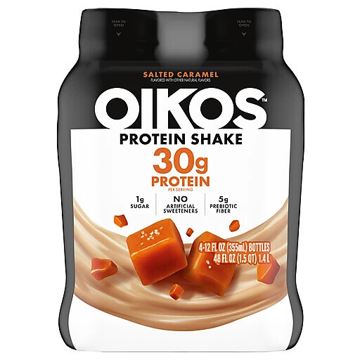 OIKOS® Salted Caramel Protein Shake 4-pk