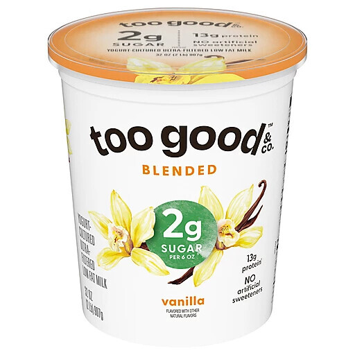 Too Good & Co.™ Vanilla Greek Yogurt 