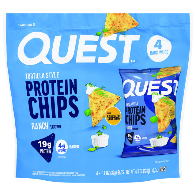 Quest Tortilla Style Ranch Flavored Protein Chips