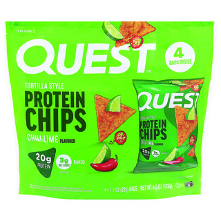 Quest Tortilla Style Chili Lime Flavored Protein Chips