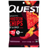 Quest Tortilla Style Hot & Spicy Flavored Protein Chips
