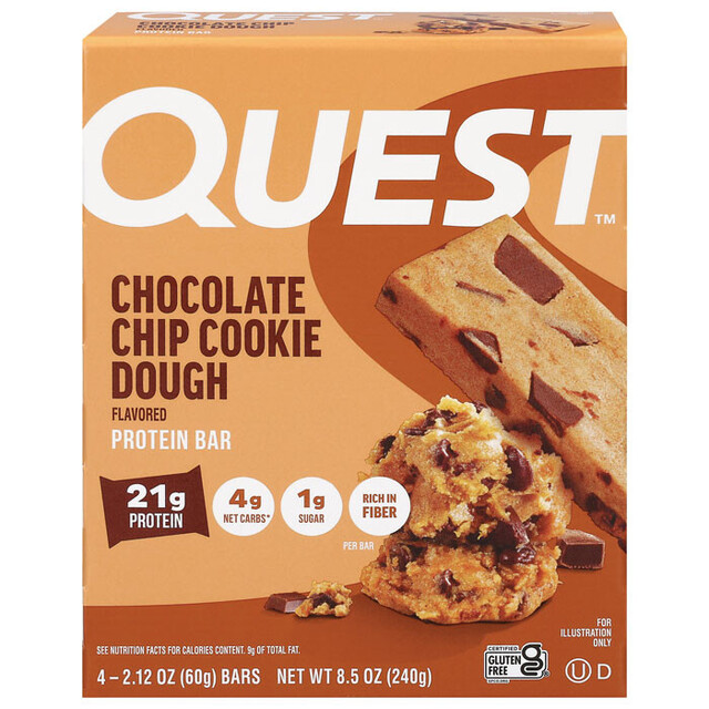 Quest Chocolate Chip Cookie Dough Flavored Protein