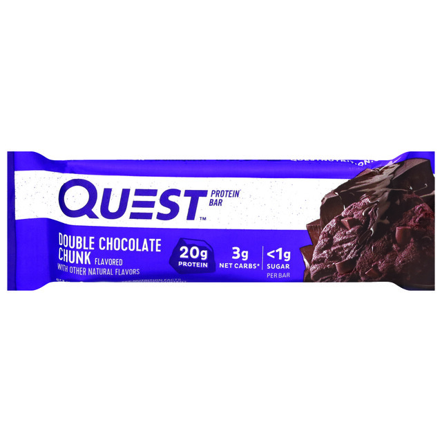 Quest Double Chocolate Chunk Flavored Protein Bar