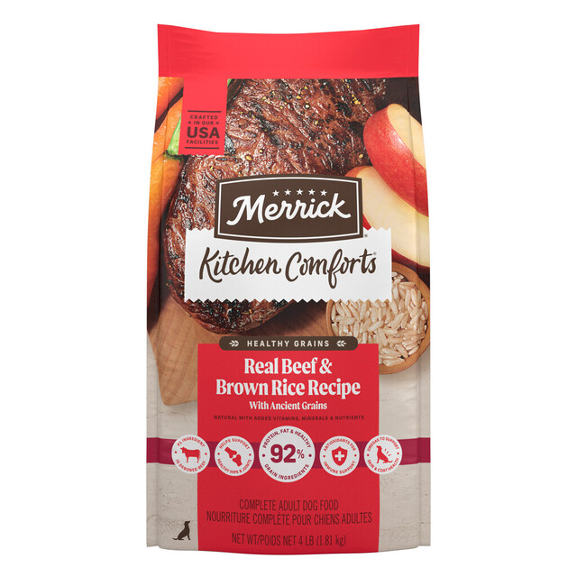 Merrick® Kitchen Comforts Real Deboned Beef and Brown Rice Dry Dog Food 