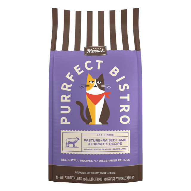 Merrick Purrfect Bistro Grain Free Pasture-Raised Lamb and Carrots Recipe Dry Cat Food