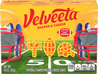 Velveeta Football Shapes & Cheese