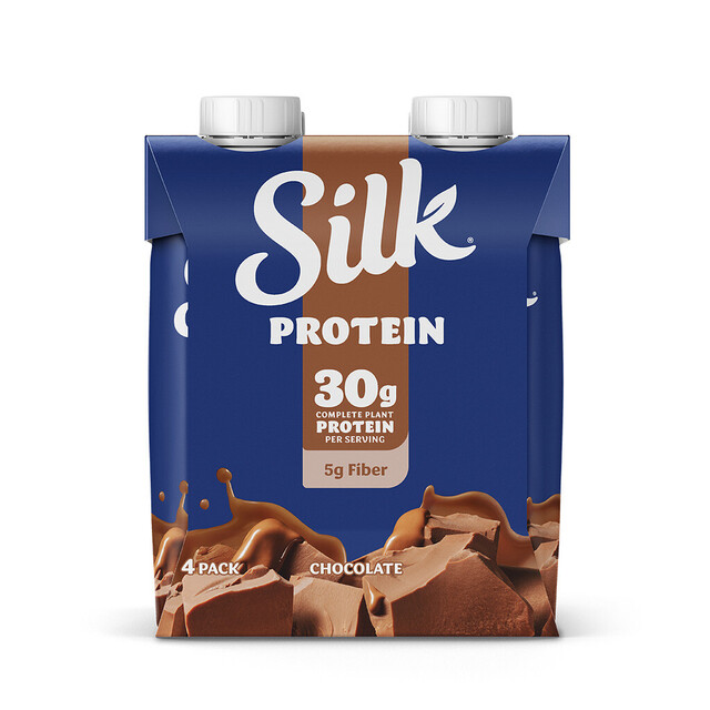 Silk® Protein Shakes Chocolate 4-pk
