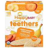 Happy Baby Organics® Gluten-free Teethers Sweet Potato & Banana Gentle Teething Wafers